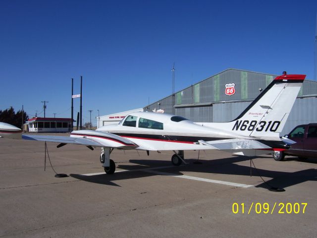 Cessna 310 (N68310) - At Ingram Flying Service DHT  Texas