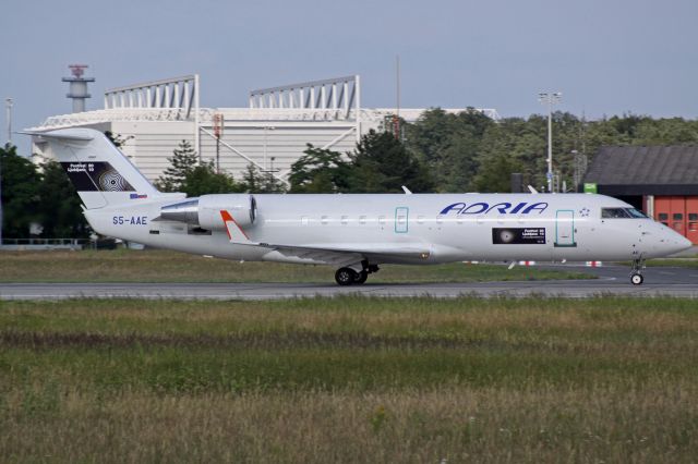 Canadair Regional Jet CRJ-200 (S5-AAE) - "Ljubljana Festival 2010" livery