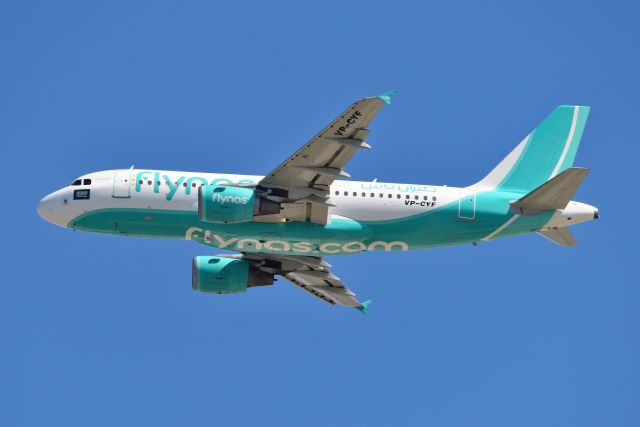 Airbus A319 (VP-CYF) - On its way to storage at MZJ