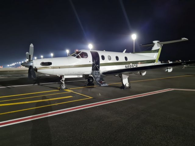 Pilatus PC-12 (N695CB) - 07-DEC-2022