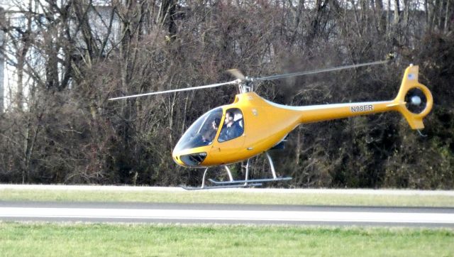 GUIMBAL Cabri (N98ER) - Making a low pass is this 2017 Guimbal Cabri G2 Rotorcraft from the Autumn of 2020.