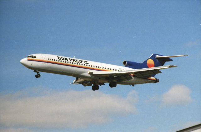 BOEING 727-200 (N370PA) - Scanned negative. Taken mid to late nineties at CYYZ
