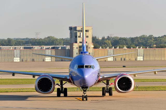 Boeing 737 MAX 8 (N8710M) - Imua One. Stare down. 08-16-23