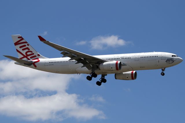 Airbus A330-200 (VH-XFD) - on 20 November 2017