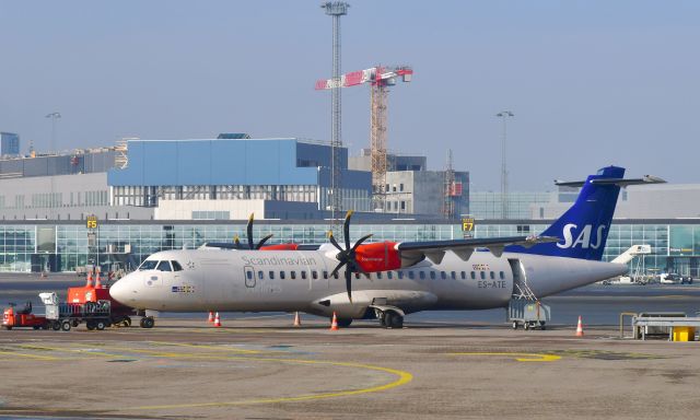 ATR ATR-72 (ES-ATE) - SAS ATR 72-600 ES-ATE in Copenhagen 