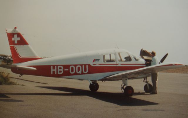 Piper Cherokee (HB-OQU) - nr 1