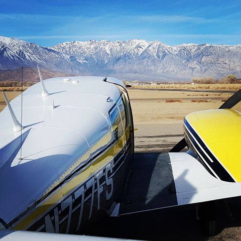 Piper PA-30 Twin Comanche (N777FS) - Late Winter Day at Bishop California