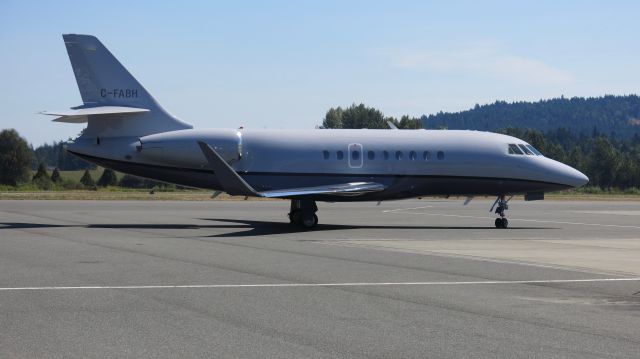 Dassault Falcon 2000 (C-FABH) - 2012 DASSAULT DASSAULT-FALCON 2000 owned by Anderson Air at CYCD August 5th 2018.