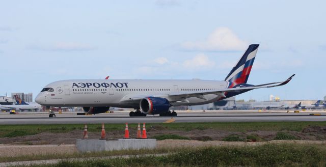 Airbus A350-900 (VP-BXC) - On the 