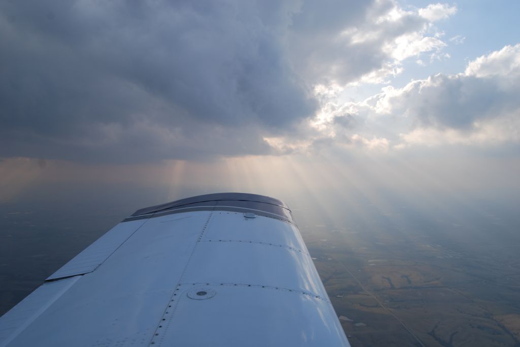 Piper Saratoga (N111NW) - Lance in flight