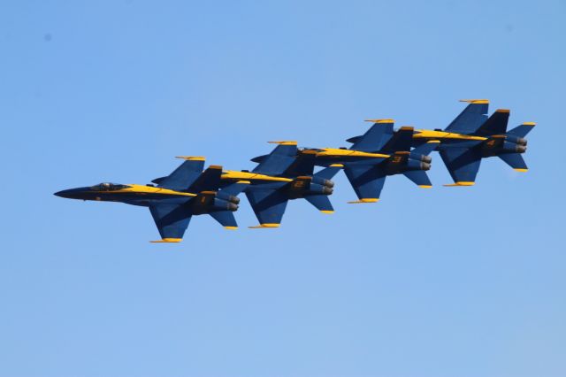 — — - Blue Angels at California Capital Airshow