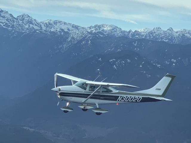 Cessna Skylane (N0332Q) - Olympic Mountains, WA