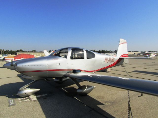 Vans RV-10 (N649BG) - On the ramp