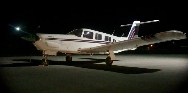 Piper Saratoga (N36262) - Night Photo of N36262 at Georgetown.