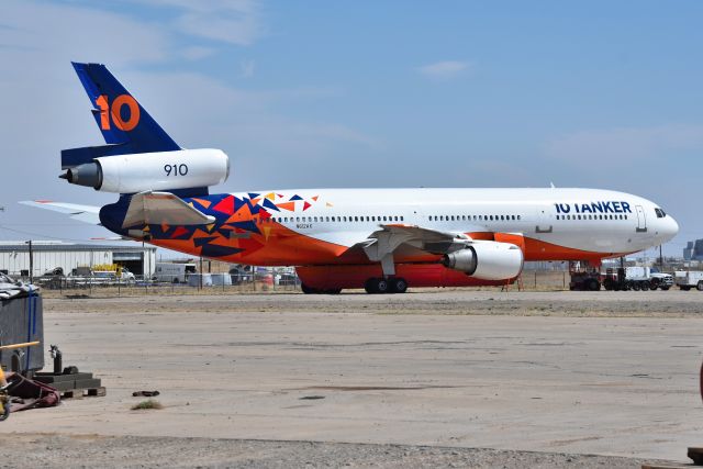 McDonnell Douglas DC-10 (N612AX) - Former Thai-NWA-OMNI- DC-10-30 in new colors! Very nice looking bird.