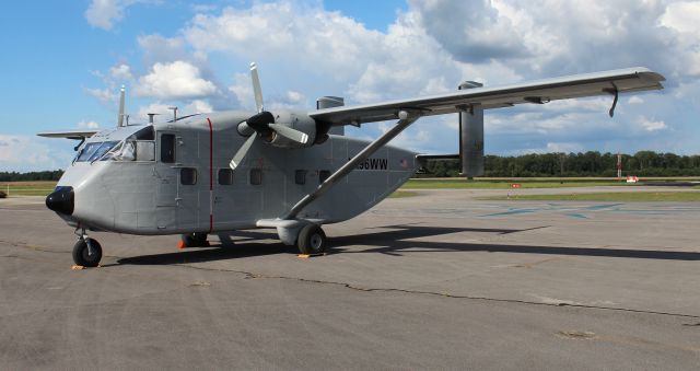 Short Skyvan (N196WW) - A Short Bros. & Harland SC-7 Skyvan on the ramp at Pryor Regional Airport, Decatur, AL - afternoon of July 26, 2020. 