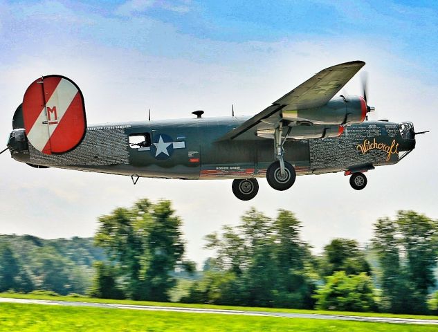 Consolidated B-24 Liberator — - B24 takeoff KMQS 8-21-13