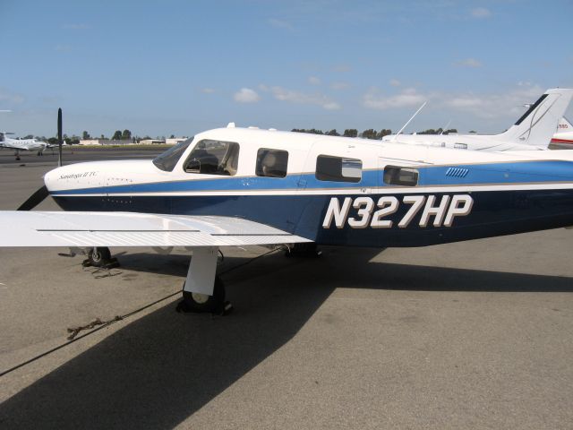 Piper Saratoga (N327HP) - PARKED AT SANTA ANA