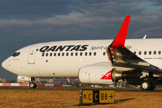 Boeing 737-800 (ZK-ZQB)