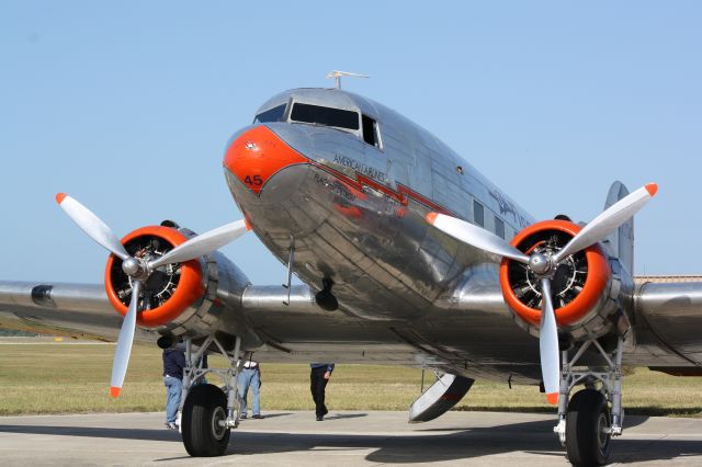 Douglas DC-3 (NAC17334) - Flagship Detroit on display at 2011 MacDill AirFest