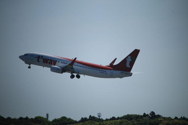 Boeing 737-800 (HL8363) - May 03,2024br /TWB202 NRT→TAE