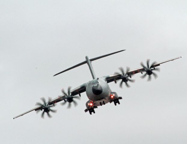 AIRBUS A-400M Atlas — - RAF Fairford air show 2015. A400M airbus transporter.