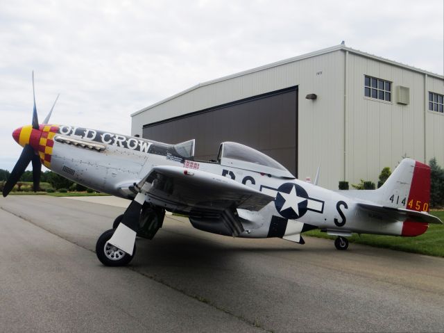 North American P-51 Mustang (N451MG) - Old Crow Llc North American P-51 Mustang "Old Crow" 5/26/13