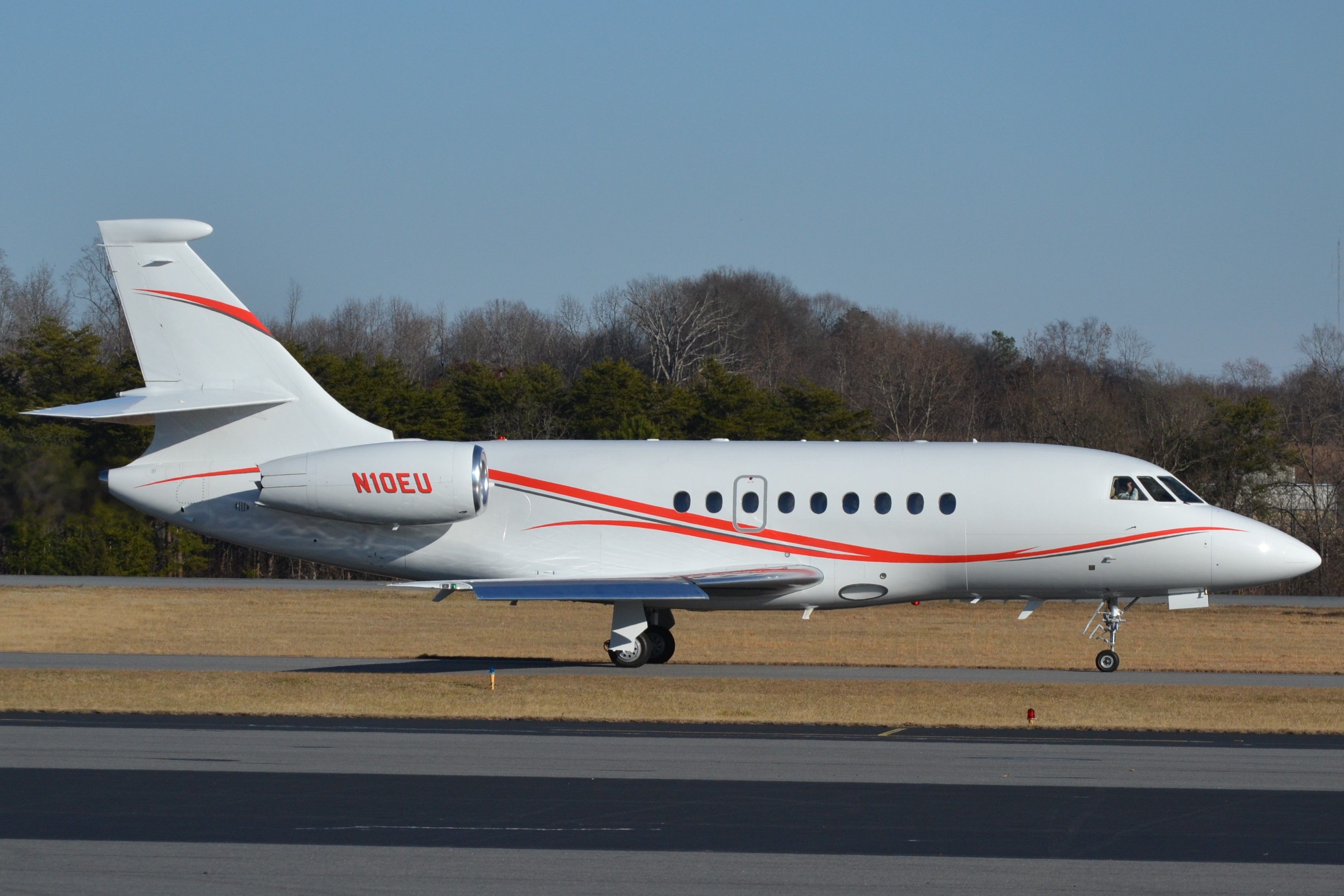 Dassault Falcon 2000 (N10EU) - BANK OF UTAH TRUSTEE (Ingersoll Rand) at KJQF - 2/8/18