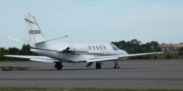 Cessna Citation II (N858RM) - Catching some tarmac time is this 2000 Cessna Citation 550 in the Autumn of 2022.