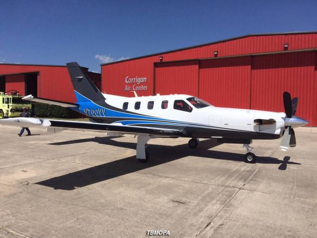 Socata TBM-700 (N700VV) - Fresh Paint