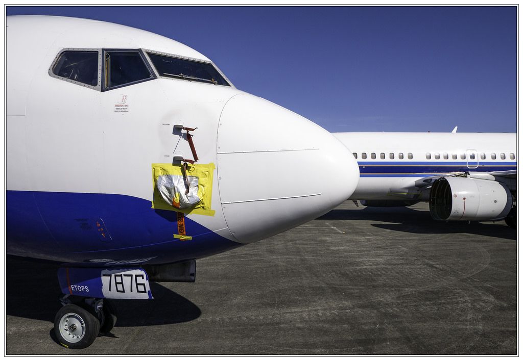 Boeing 737-700 — - At Aviation Technical Services