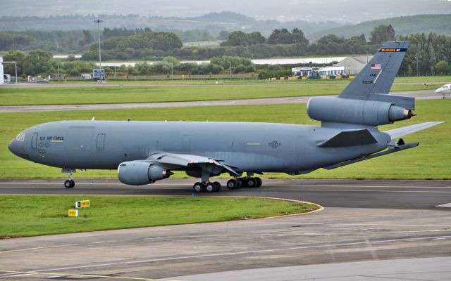 85-0034 — - mcguire kc-10a 85-0034 dep shannon 13/8/14.