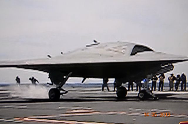 NORTHROP GRUMMAN X-47B — - X47b newest drone test flght