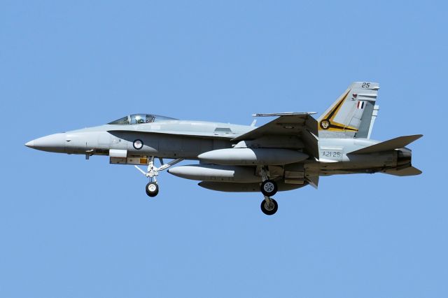 Boeing Hornet (A2125) - McDonnell-Douglas FA-18A A21-25 RAAF Base Pearce 11/12/19.