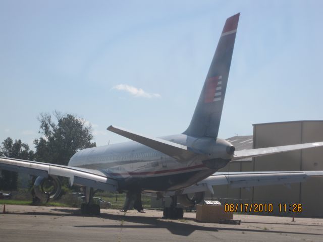 — — - From the airline graveyard @ Greenwood, MS.  (Notice the engines missing)