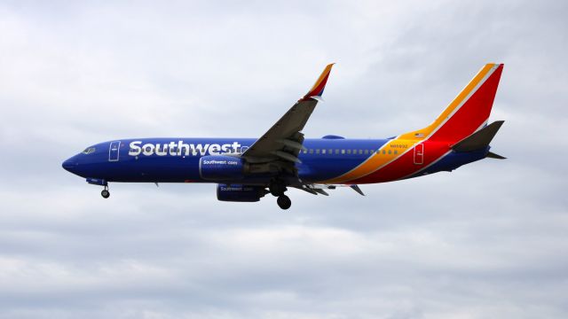 Boeing 737-800 (N8583Z) - Arriving as WN1935 from BHM