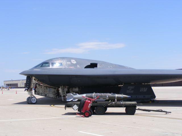 Northrop Spirit — - B-2 Spirit of Texas on display at Wings Over Whiteman