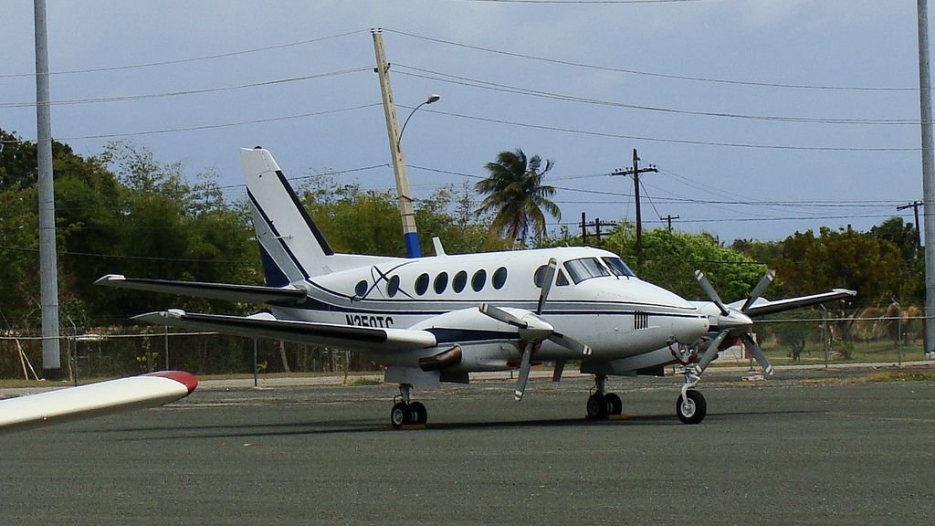 N350TC — - Empresas Marex Inc. 1979 King Air Beech B100 N350TC ( BE-62 )  TJBQ - Aguadilla - Rafael Hernandez (Borinquen Field) April 25, 2009 Puerto Rico  Photo: Tomás Del Coro