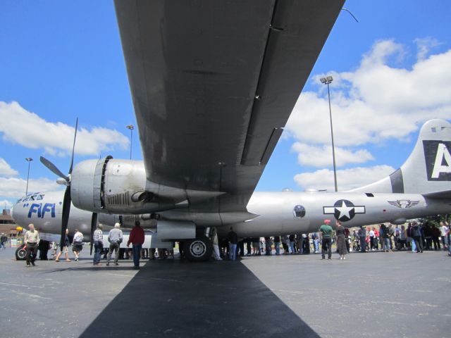 Boeing B-29 Superfortress (N529B) - B-29 "Fifi" of the Commerative Air Force at Buffalo-Niagara Airport 6.13.12