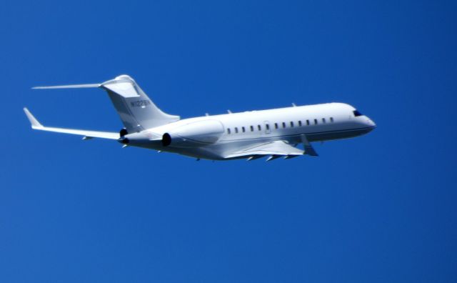 N122BN — - Shown here on departure is a Bombardier Global 6000 in the Summer of 2018.