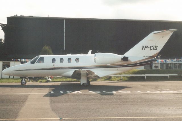 Cessna Citation CJ1 (VP-CIS) - Seen here in Oct-98.br /br /Reregistered N252RV 26-Apr-04.