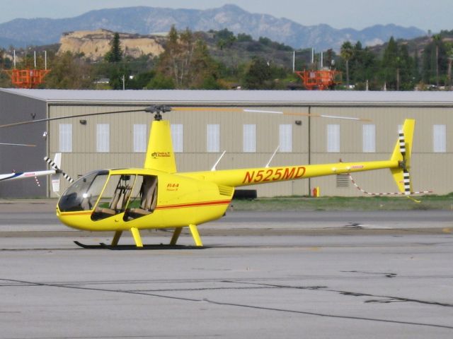 Robinson R-44 (N525MD) - Parked at Fullerton