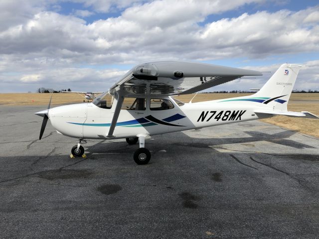 Cessna Skyhawk (N748MK) - Brand new delivered to Aero-Tech fleet -  N748MK