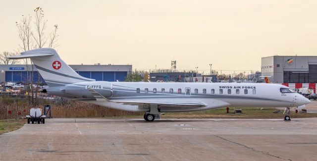 BOMBARDIER BD-700 Global 7500 (SUI787) - New plane first time in LSMP 19.12.2024