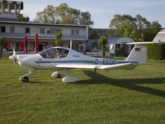 Diamond DA-20 (D-EEDD) - At the Aeroclub Gelnhausen EDFG, Germany.