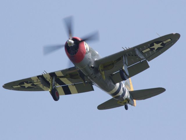 REPUBLIC Thunderbolt (N47DA) - P-47 "Hairless Joe"br /Thunder Over Michigan Air Show, 2007