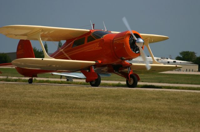 Beechcraft Staggerwing (N44562) - Beech Staggerwing at the EAA Fly In 7-30-2005