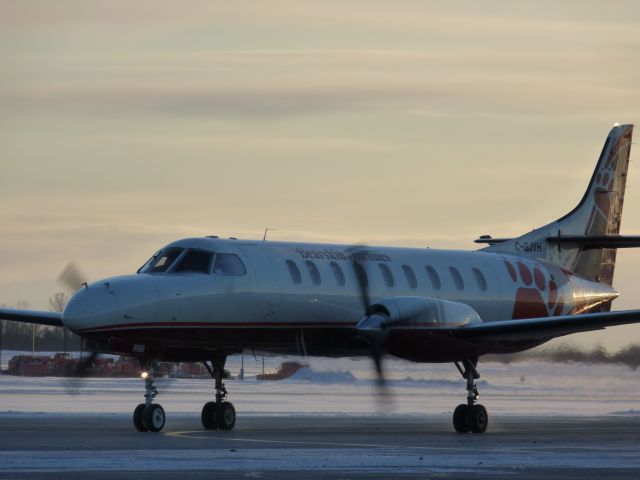 C-GJVH — - taxiing towards runway #25