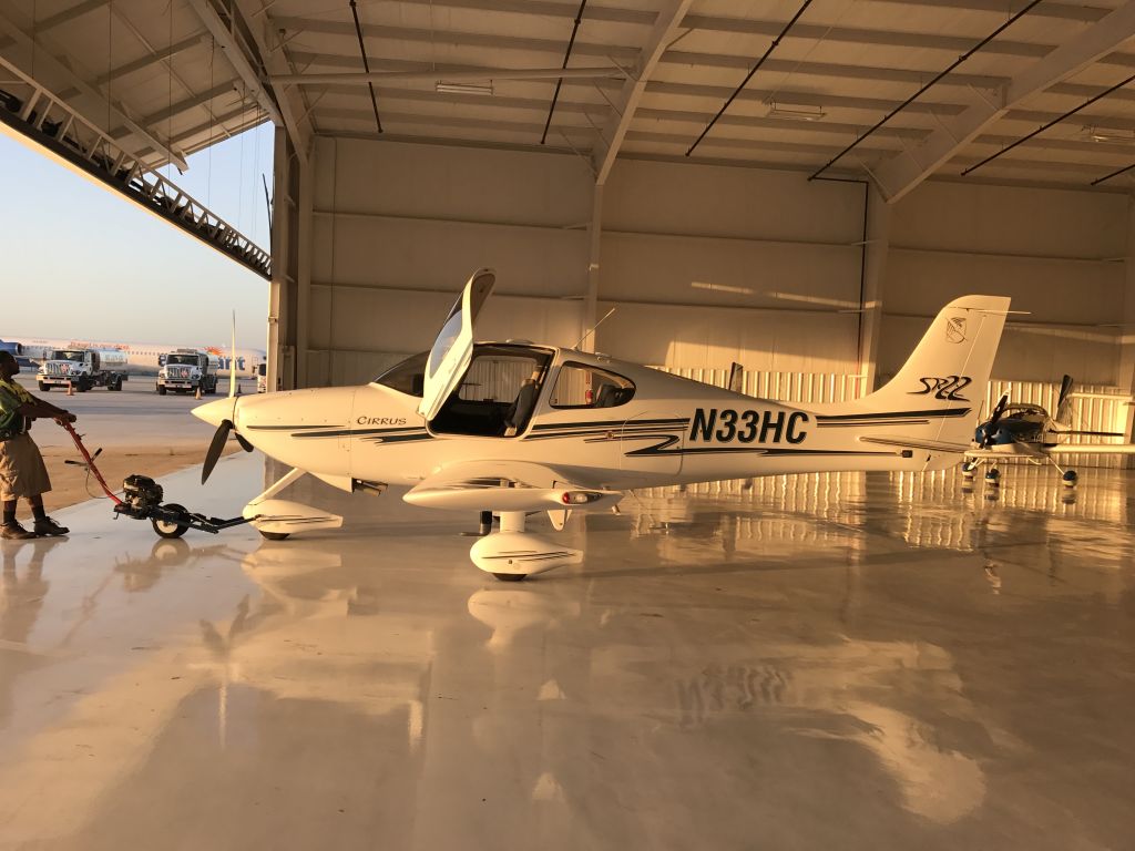 Cirrus SR-22 (N33HC) - N33HC leaving MillionAir 