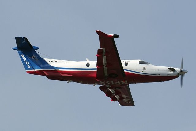 Pilatus PC-12 (VH-OWJ) - Pilatus PC-12_47ER cn 1411. RFDS VH-OWJ YPPH 15 June 2021